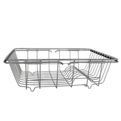 Opvaskestativer & Tørrestativer>Opvaskestativ til vask - justerbar netkurv i rustfrit stål