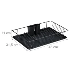 Opvaskestativ, 11x48x31,5 cm, Kodustaar Online