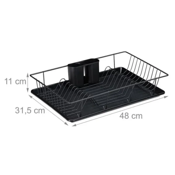 Opvaskestativ, 11x48x31,5 cm, Kodustaar Online