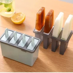 Isforme>4-pack glasform - Lav egne ispinde hjemme - nyttig is