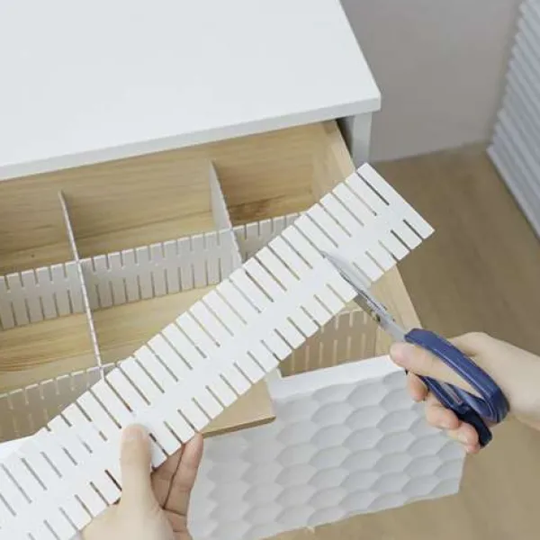 4-Pack justerbare skuffeopdelere | Organiser skuffer New