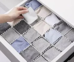 4-Pack justerbare skuffeopdelere | Organiser skuffer New