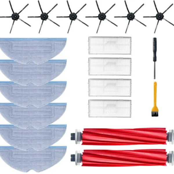 20-Pack Xiaomi Roborock S7 S7+S7-serien tilbehørssæt Clearance