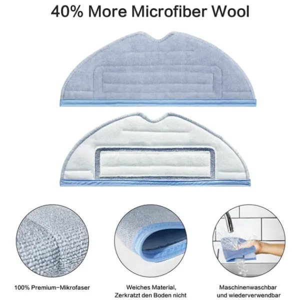 20-Pack Xiaomi Roborock S7 S7+S7-serien tilbehørssæt Clearance