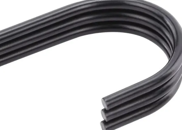 20-pak 10 cm sorte S-kroge til ophængning af tunge jeans, stegepander, tøj, tasker og håndklæder Best
