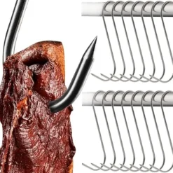 15-Pak - Røgkroge / Kød Kroge (15 cm) Discount