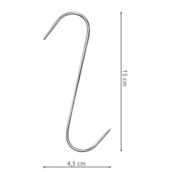 15-Pak - Røgkroge / Kød Kroge (15 cm) Discount