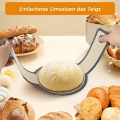 2-pak ekstra tykke ovnmåtter 0,7 mm med langt håndtag – holdbare bagemåtter til ovn, mikroovn, airfryer osv. Clearance