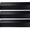 3-pak grillvarmeplader - Sort, kompatibel med Brinkmann, Uniflame, Charmglow og flere modeller Outlet