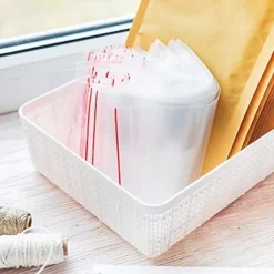 100-Pak Lynlås Tasker Ziplock Tasker 4x6cm Discount