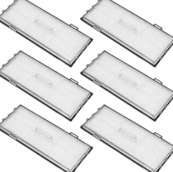 Støvsugertilbehør>6-pak støvsuger filter Roborock S7/S8/Plus/MaxV/Ultra