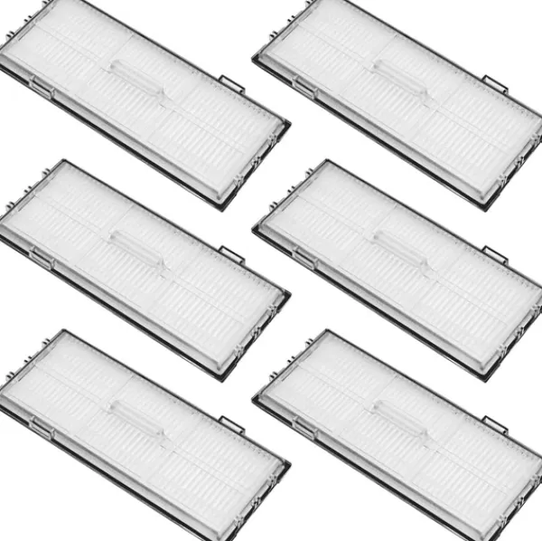 Støvsugertilbehør>6-pak støvsuger filter Roborock S7/S8/Plus/MaxV/Ultra