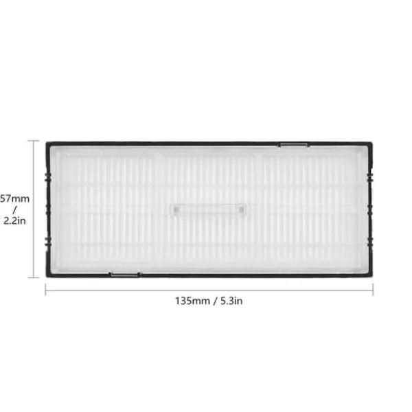 Støvsugertilbehør>6-pak støvsuger filter Roborock S7/S8/Plus/MaxV/Ultra