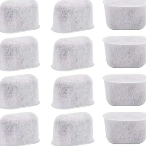 12-pak udskiftningsfiltre til kaffemaskine til alle Cuisinart*-kaffemaskiner med aktivt kulfiltre Clearance