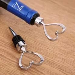 3-Pak Vinkork med Metalhjerte - Vinprop Vinprop Sølv Clearance