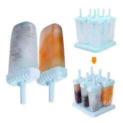 6-pakke glasform - Lav egne ispinde hjemme - nyttig is