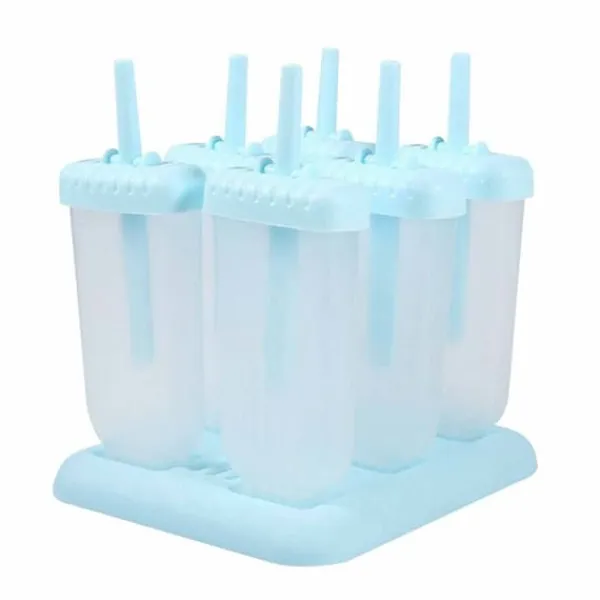 6-pakke glasform - Lav egne ispinde hjemme - nyttig is