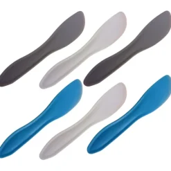 Pakke med 6 Smørknive i forskellige Farver - Smørkniv Discount