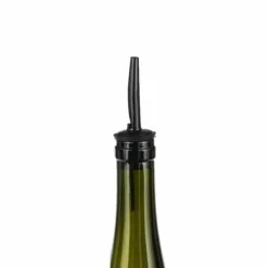 2-pakning hælde dryp tørre flaske rør dosering rør i metal sort