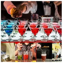 2-pakning hælde dryp tørre flaske rør dosering rør i metal sort