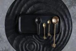 Palme Træ Salatske - Guld