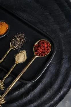 Palme Træ Salatske - Guld