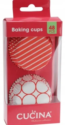 Papir bage- og serveringsforme til slik 7 cm 48 stk. Sale