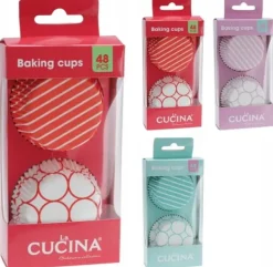 Papir bage- og serveringsforme til slik 7 cm 48 stk. Sale