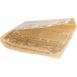 Madopbevaringsposer>Papirpose til burger "TIMES" 16,5 x 16 cm, 500 stk.