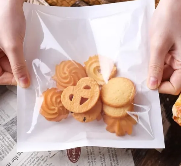 Madopbevaringsposer>Papirposer til mad, morgenmadssandwiches, holdbare, 100 stk., 18x19 cm