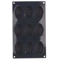 Patisse Madeleine Form 9 Rum 29x17 cm Sort/Silikone Online