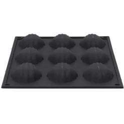 Patisse Madeleine Form 9 Rum 29x17 cm Sort/Silikone Online