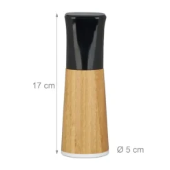 Peberkværnsæt, 17x5x5 cm, Brun Online