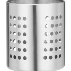 Perforeret bestikbeholder, STÅL diameter. 110 x 130 mm Sale