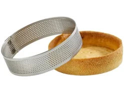 Bagning>Perforeret tærteform med kant fi=8cm / sæt med 6 stk. kant