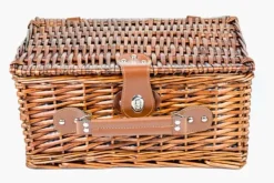 Viking Choice Beholdere Til Mad & Drikkevarer>Picnickurv håndlavet 4-personers + service & termopose