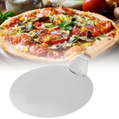 Pizzaspader>Pizzaspatel i rustfrit stål - uundværligt bageredskab til perfekt pizza og bagværk