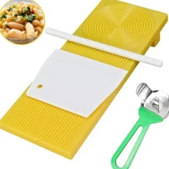 Pastaforme & Pasta-Udstikkere>Plast Gnocchi Boards Verktyg för att göra makaroner Pasta och Gnocchi Maker Cutter Kavel manuellt köksredskap