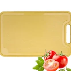 Skærebrætter>Plast køkkenskærebræt GUL 25x16cm POLSK PRODUKT CERTIFICERT
