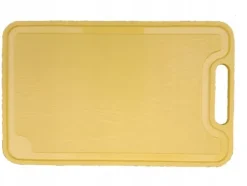 Skærebrætter>Plast køkkenskærebræt GUL 25x16cm POLSK PRODUKT CERTIFICERT