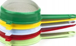 Plast-si 13,5 cm KØKKEN-si til at si og sigte POLSK Clearance