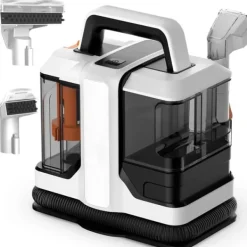 Gulv- & Tæpperengøring>Pletfjerner, Håndholdt Design, Kraftig Sugeevne,750W