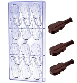 Polycarbonat chokoladeform VIOLIN