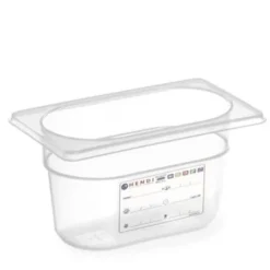 Beholdere Til Madopbevaring>Polypropylenbeholder GN 1/9 højde 100 mm - Hendi 880555
