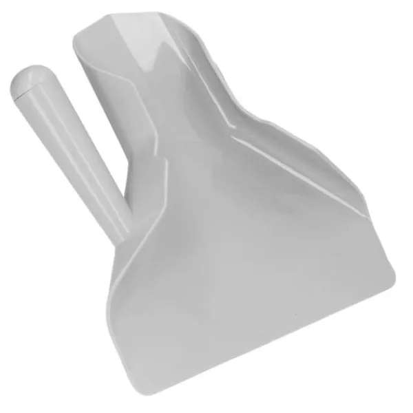 Skeer & Skovle>Pommes frites spade Livsmedelsklassad hushållshalkfri höger handtag pommes frites spatel Pommes frites Bagger Skopa Köksredskap