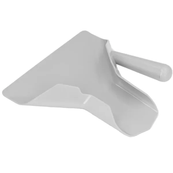 Skeer & Skovle>Pommes frites spade Livsmedelsklassad hushållshalkfri höger handtag pommes frites spatel Pommes frites Bagger Skopa Köksredskap