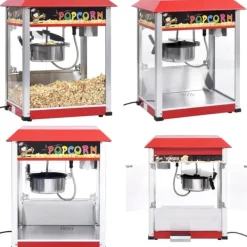 Popcornmaskine med teflongryde 1400 W - Popcornmaskine - Popcornmaskiner - Home & Living Hot