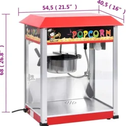 Popcornmaskine med teflongryde 1400 W - Popcornmaskine - Popcornmaskiner - Home & Living Hot