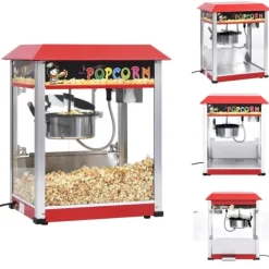 Popcornmaskiner - Living popcornmaskine med teflongryde 1400 W Outlet