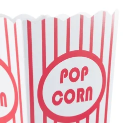Popcornposer, 16x10,5x10,5 cm, Rød-Hvid Best